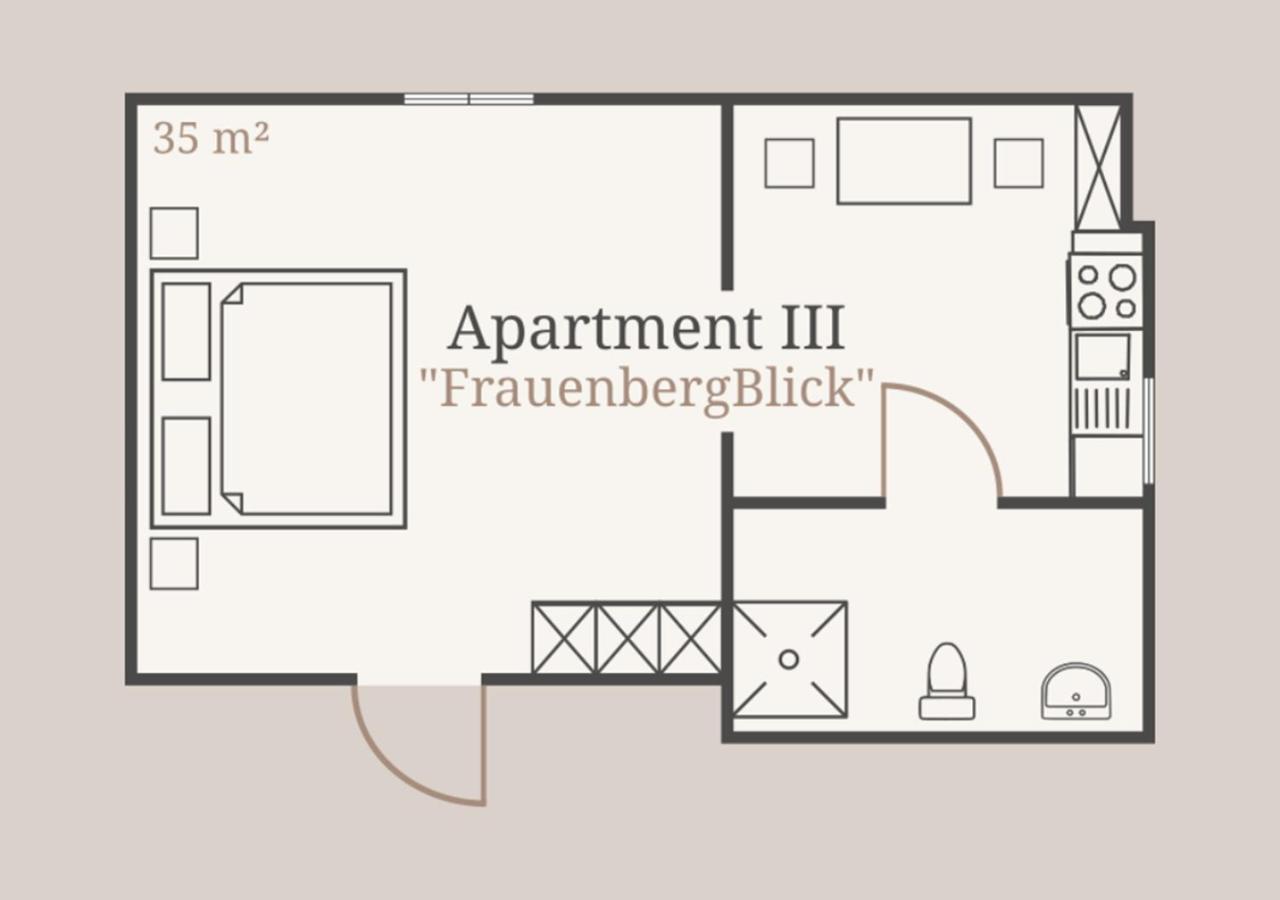 Dom Apartment III - Modern & Zentral Mit Kostenfreiem Parkplatz فولدا المظهر الخارجي الصورة